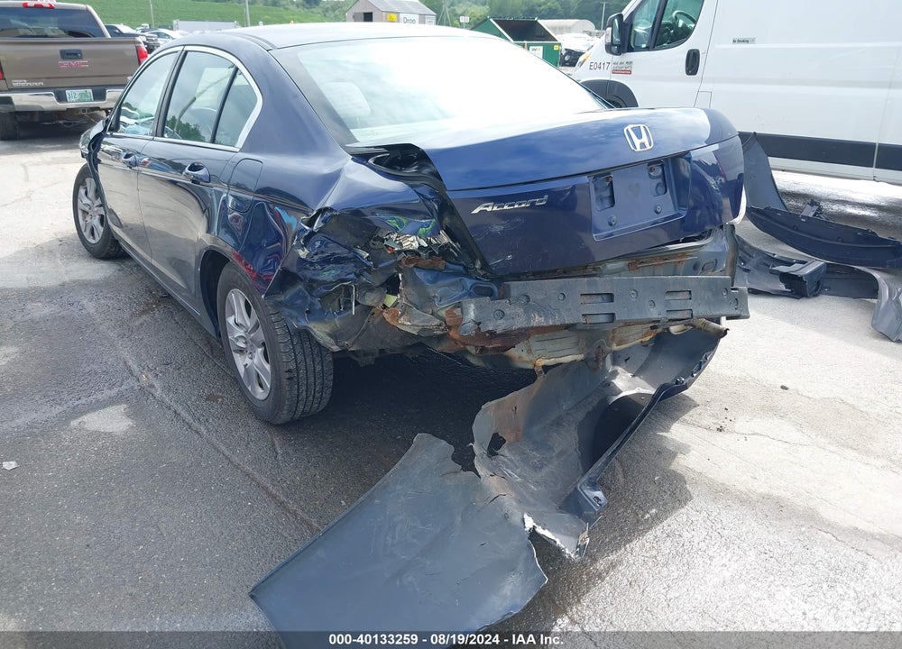 2009 HONDA ACCORD 2.4 LX VIN: 1HGCP263X9A130205