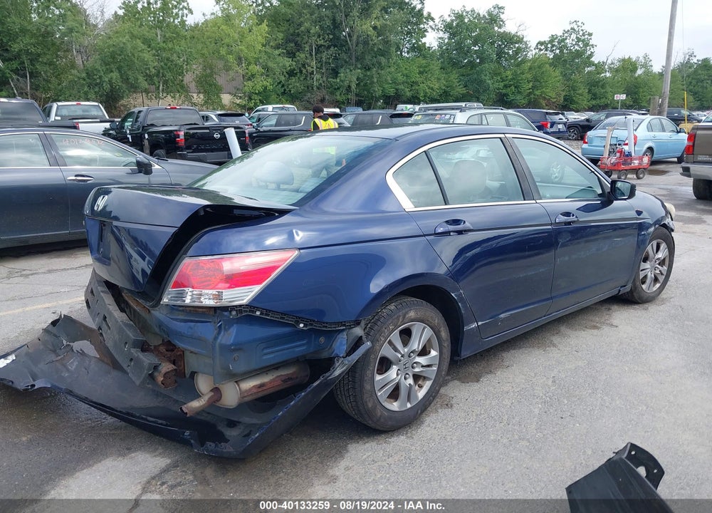 2009 HONDA ACCORD 2.4 LX VIN: 1HGCP263X9A130205