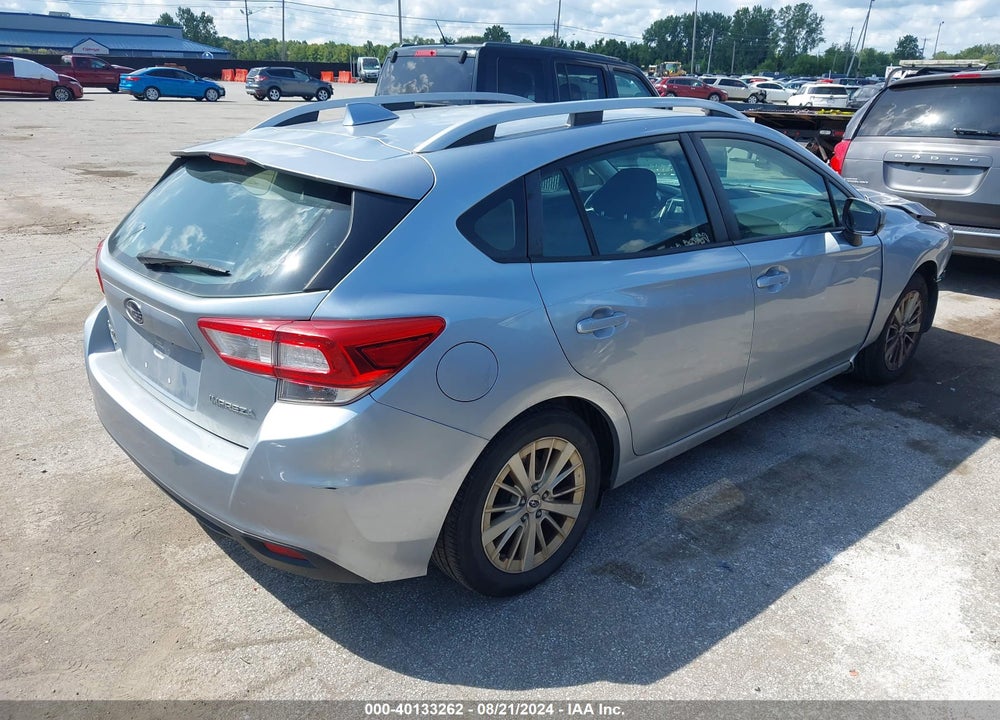 2018 SUBARU IMPREZA VIN: 4S3GTAB63J3716517