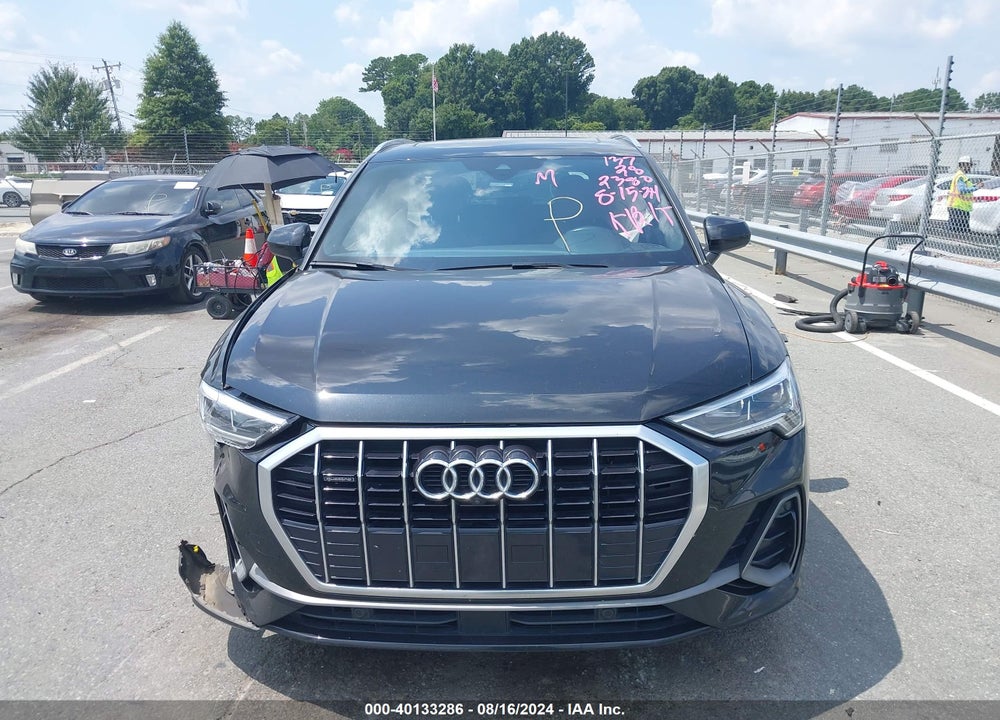 2021 AUDI Q3 PREMIUM PLUS 45 TFSI S LINE QUATTRO TIPTRONIC VIN: WA1EECF38M1062380
