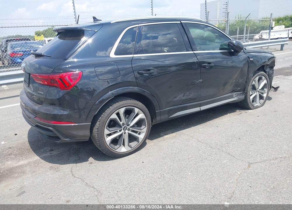 2021 AUDI Q3 PREMIUM PLUS 45 TFSI S LINE QUATTRO TIPTRONIC VIN: WA1EECF38M1062380