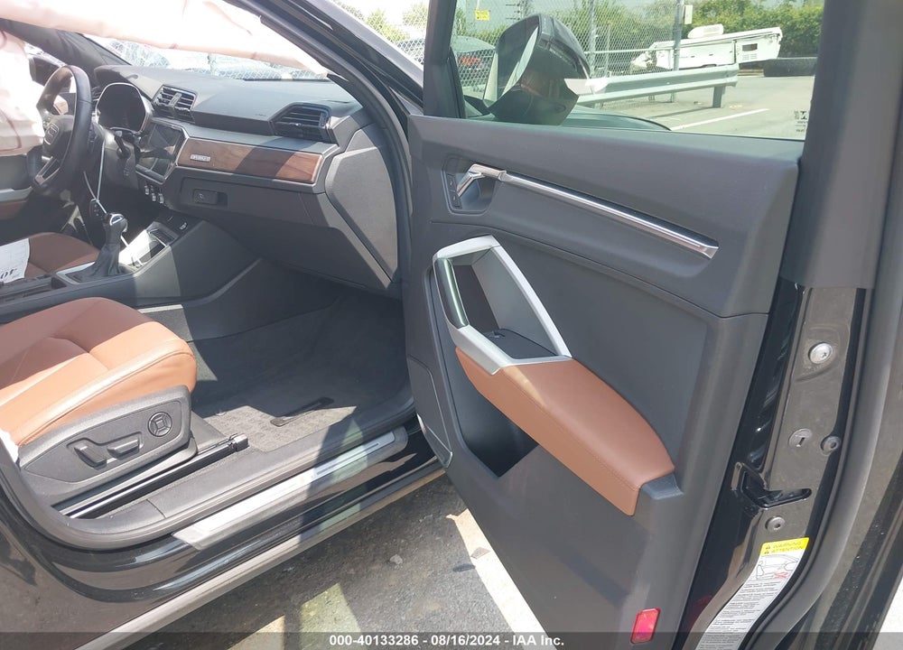 2021 AUDI Q3 PREMIUM PLUS 45 TFSI S LINE QUATTRO TIPTRONIC VIN: WA1EECF38M1062380