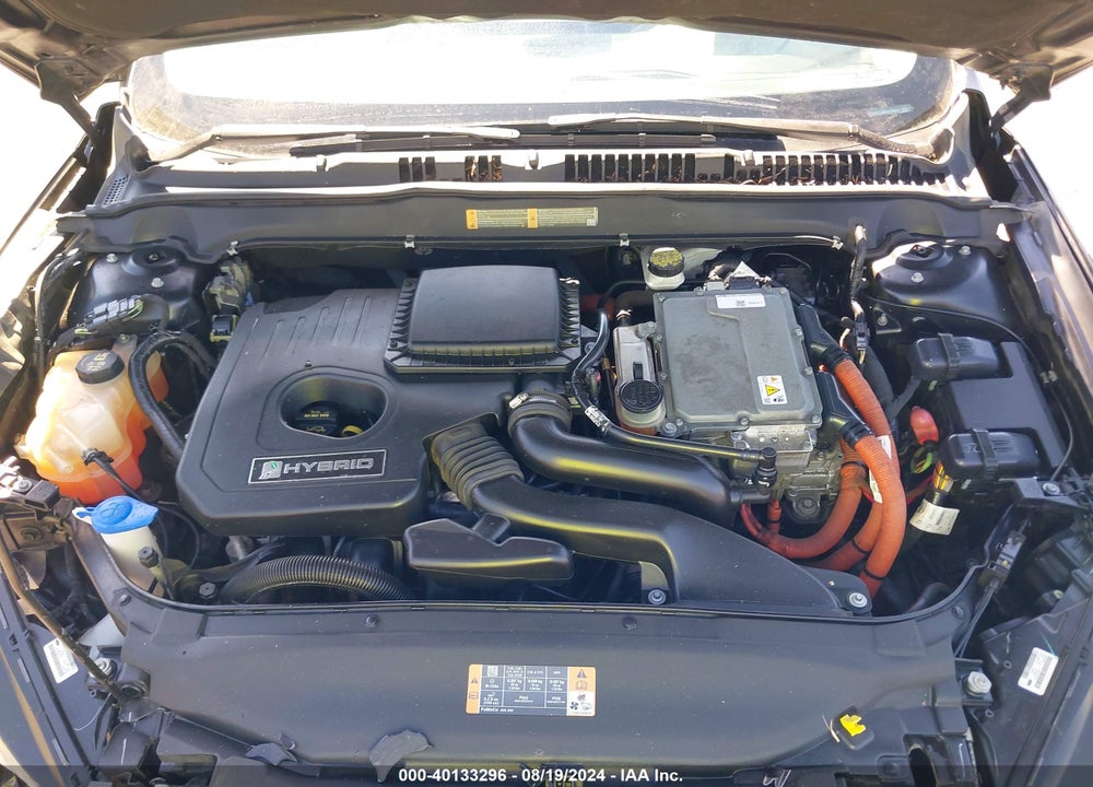 2013 FORD FUSION HYBRID SE VIN: 3FA6P0LUXDR371442