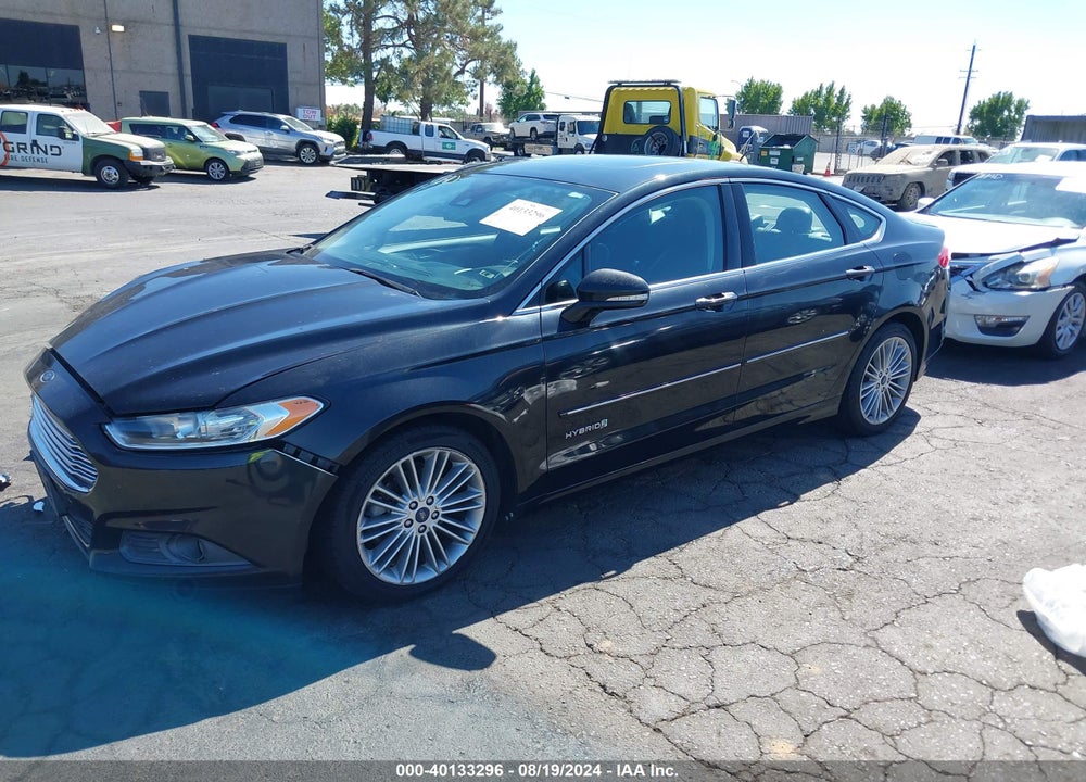 2013 FORD FUSION HYBRID SE VIN: 3FA6P0LUXDR371442