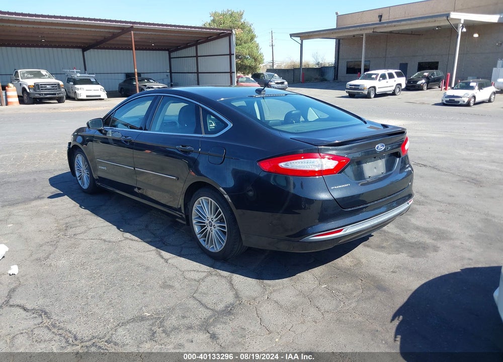 2013 FORD FUSION HYBRID SE VIN: 3FA6P0LUXDR371442