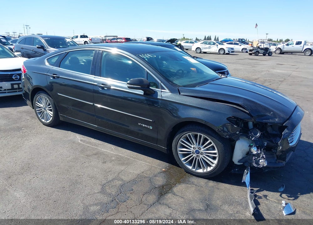 2013 FORD FUSION HYBRID SE VIN: 3FA6P0LUXDR371442