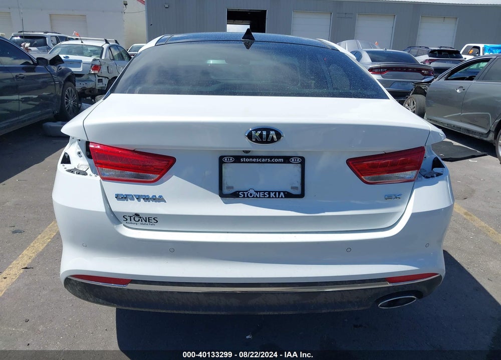 2018 KIA OPTIMA EX VIN: 5XXGU4L30JG205107