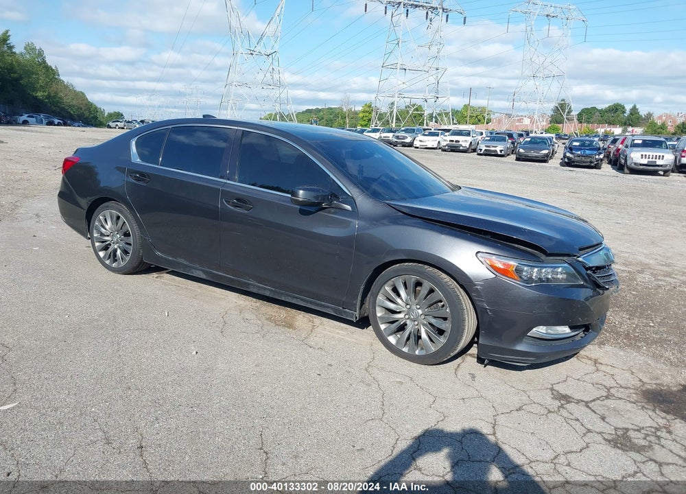 2016 ACURA RLX TECHNOLOGY PACKAGE VIN: JH4KC1F53GC001529