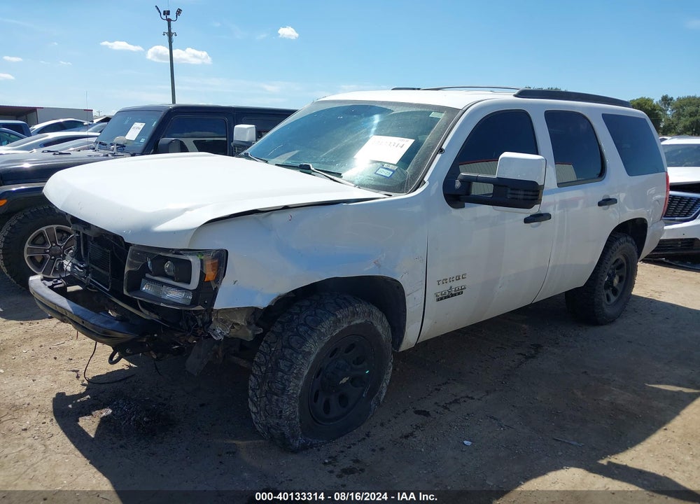 2010 CHEVROLET TAHOE COMMERCIAL FLEET VIN: 1GNUKAE01AR284589