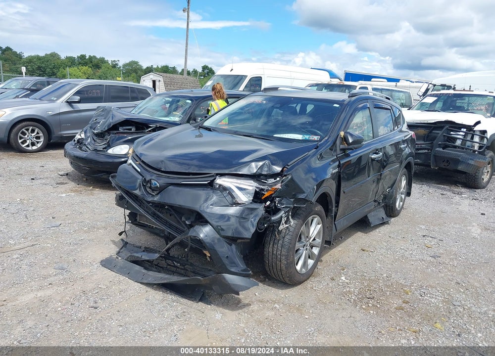 2018 TOYOTA RAV4 HYBRID LIMITED VIN: JTMDJREV6JD199136