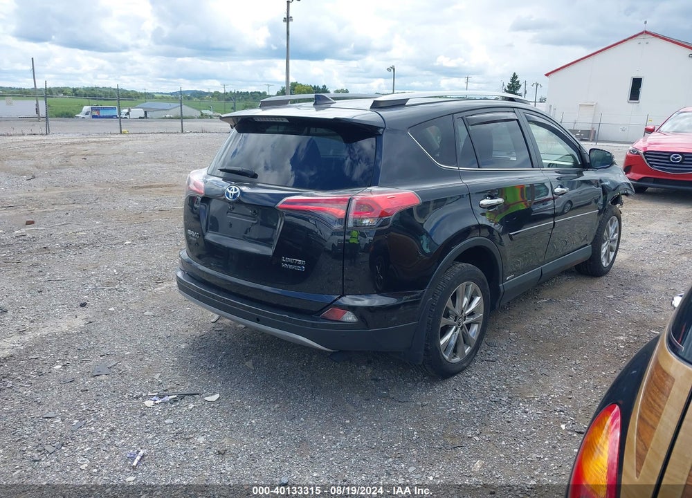 2018 TOYOTA RAV4 HYBRID LIMITED VIN: JTMDJREV6JD199136