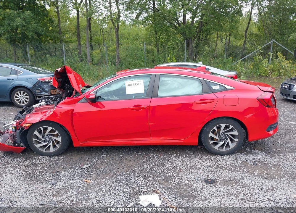 2017 HONDA CIVIC EX VIN: 2HGFC2F76HH540771