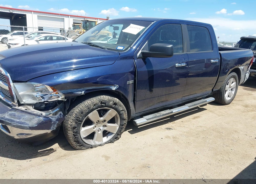 2012 RAM 1500 SLT VIN: 1C6RD6LT4CS159799