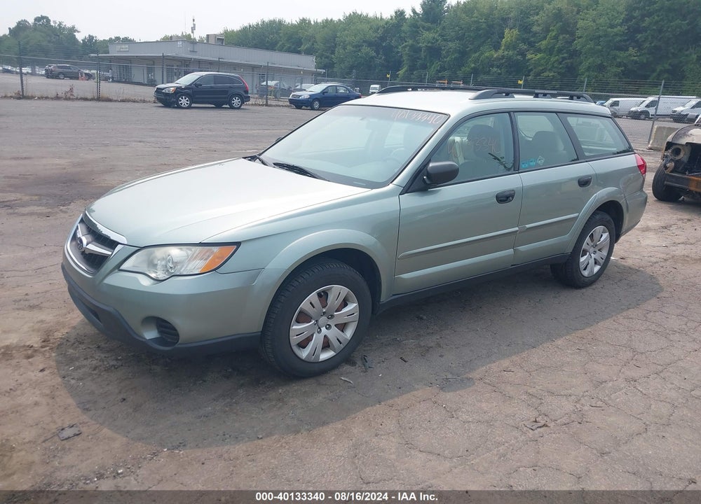 2009 SUBARU OUTBACK 2.5I VIN: 4S4BP60C497312310