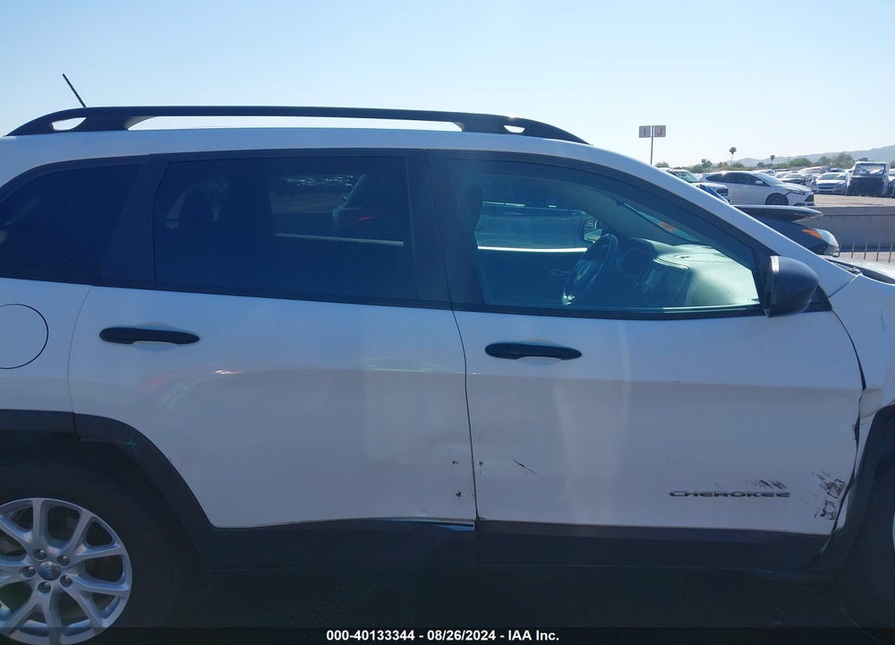 2017 JEEP CHEROKEE SPORT FWD VIN: 1C4PJLAB1HW663437