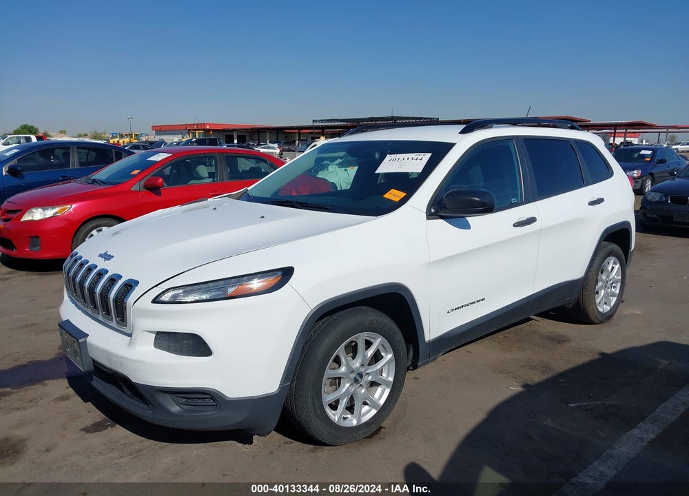 2017 JEEP CHEROKEE SPORT FWD VIN: 1C4PJLAB1HW663437