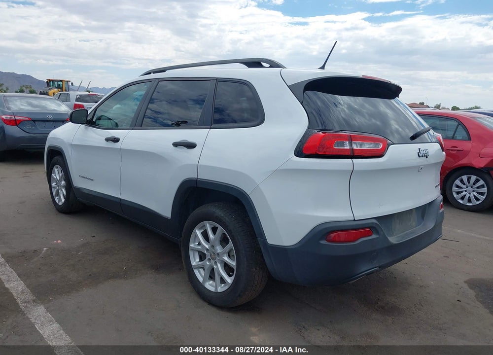 2017 JEEP CHEROKEE SPORT FWD VIN: 1C4PJLAB1HW663437