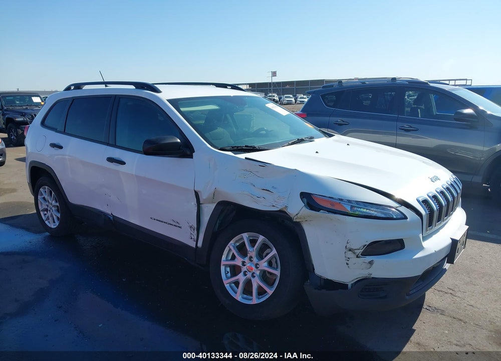 2017 JEEP CHEROKEE SPORT FWD VIN: 1C4PJLAB1HW663437