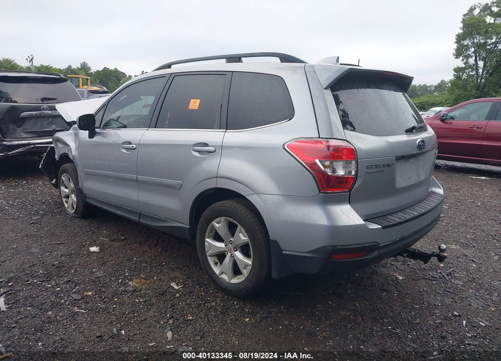 2016 SUBARU FORESTER 2.5I LIMITED VIN: JF2SJAKCXGH524563