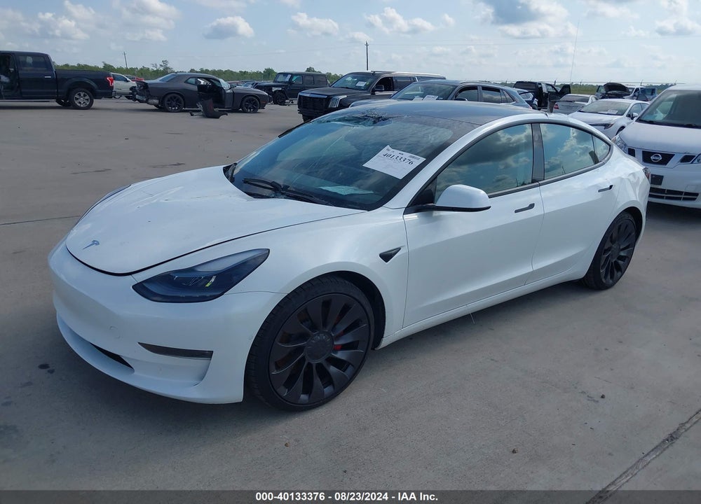 2021 TESLA MODEL 3 PERFORMANCE DUAL MOTOR ALL-WHEEL DRIVE VIN: 5YJ3E1ECXMF005740