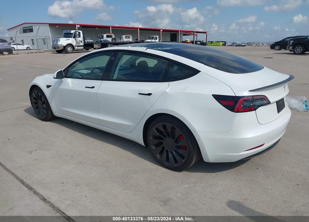 2021 TESLA MODEL 3 PERFORMANCE DUAL MOTOR ALL-WHEEL DRIVE VIN: 5YJ3E1ECXMF005740