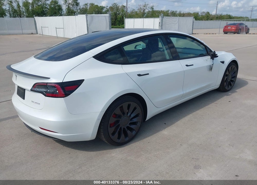 2021 TESLA MODEL 3 PERFORMANCE DUAL MOTOR ALL-WHEEL DRIVE VIN: 5YJ3E1ECXMF005740