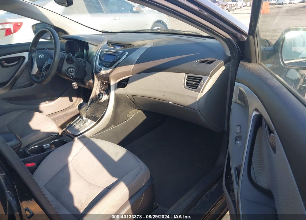 2012 HYUNDAI ELANTRA GLS VIN: 5NPDH4AE6CH126334