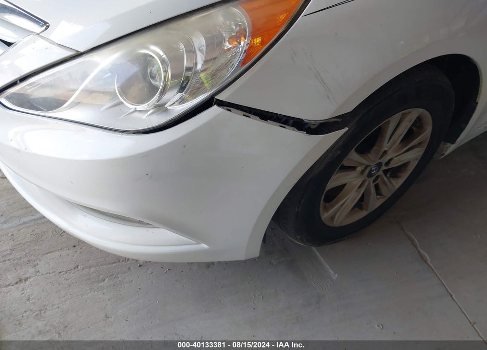2013 HYUNDAI SONATA GLS VIN: 5NPEB4AC1DH778347