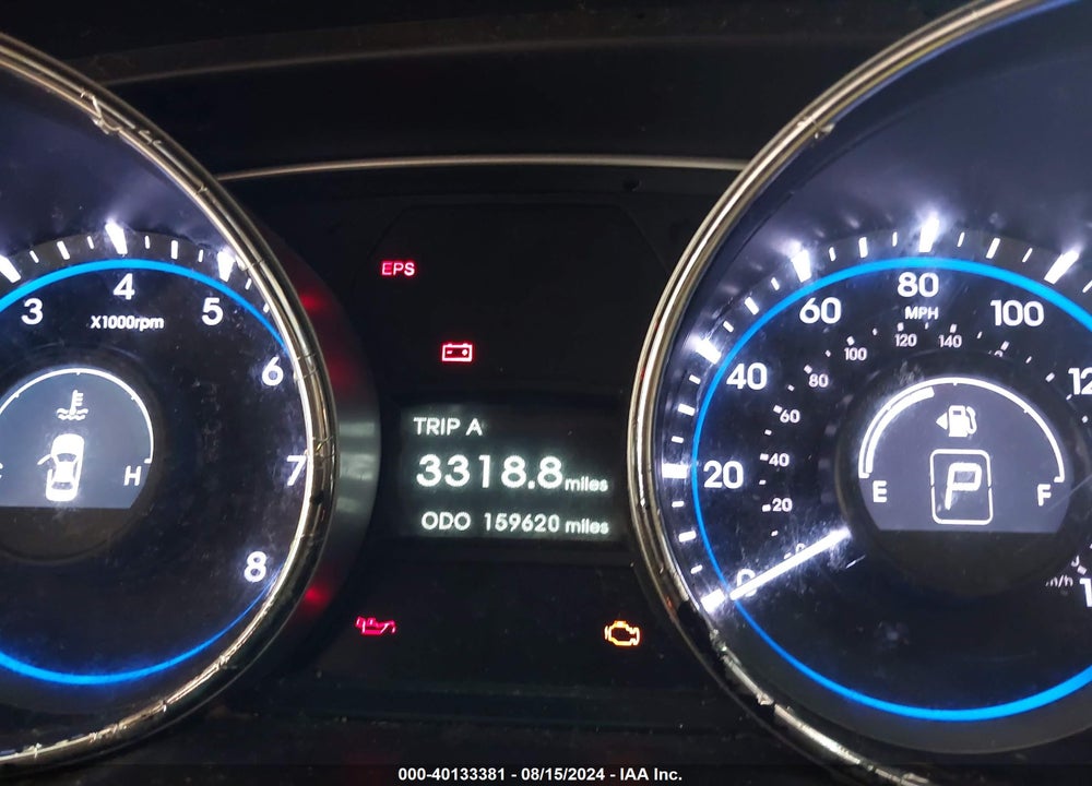 2013 HYUNDAI SONATA GLS VIN: 5NPEB4AC1DH778347