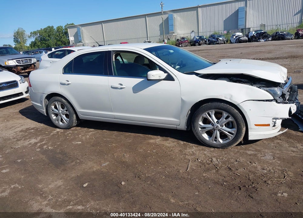 2012 FORD FUSION SE VIN: 3FAHP0HA6CR217848