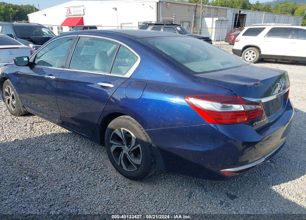 2016 HONDA ACCORD LX VIN: 1HGCR2F30GA225217