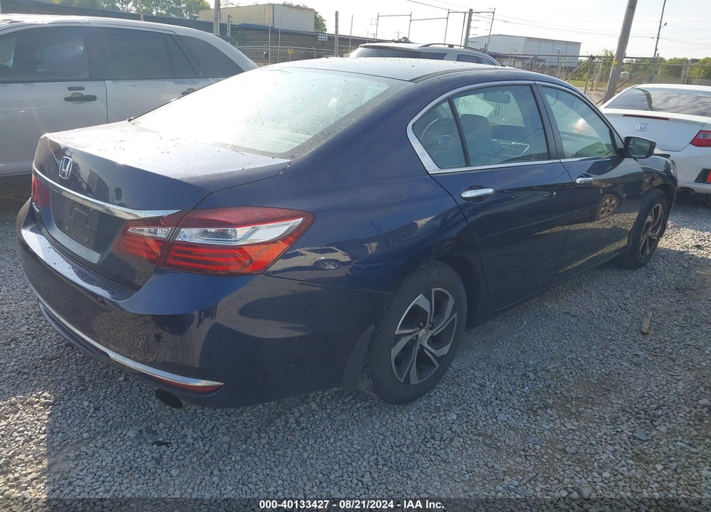 2016 HONDA ACCORD LX VIN: 1HGCR2F30GA225217