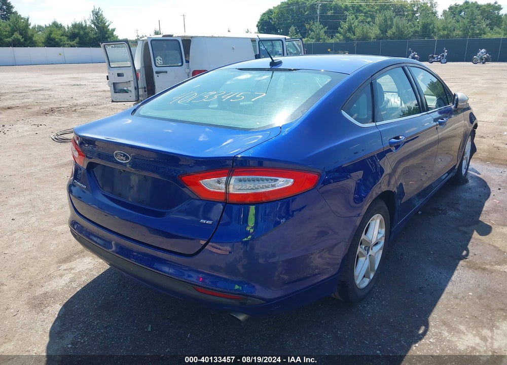 2015 FORD FUSION SE VIN: 3FA6P0H79FR275629