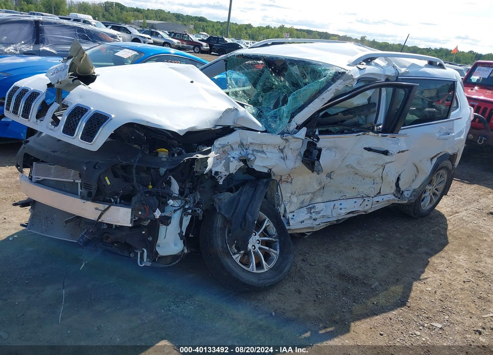 2021 JEEP CHEROKEE LATITUDE LUX 4X4 VIN: 1C4PJMMX1MD219493