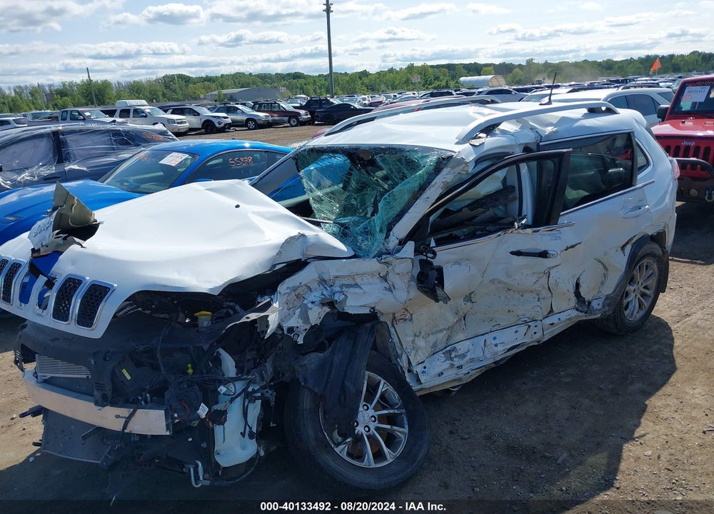 2021 JEEP CHEROKEE LATITUDE LUX 4X4 VIN: 1C4PJMMX1MD219493