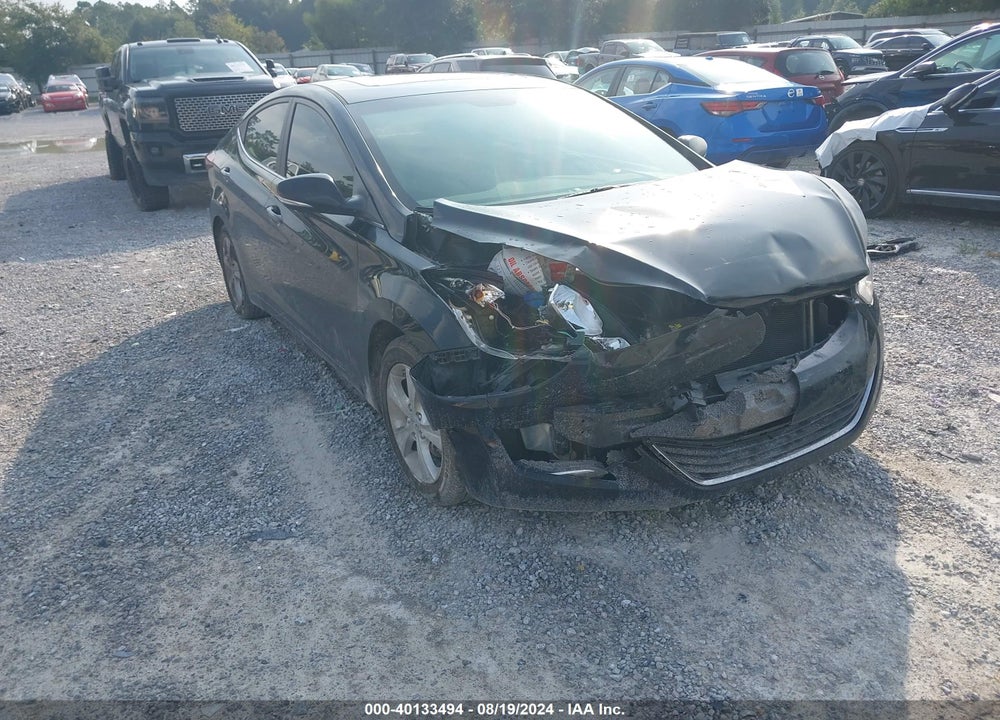 2016 HYUNDAI ELANTRA VIN: KMHDH4AE9GU484650