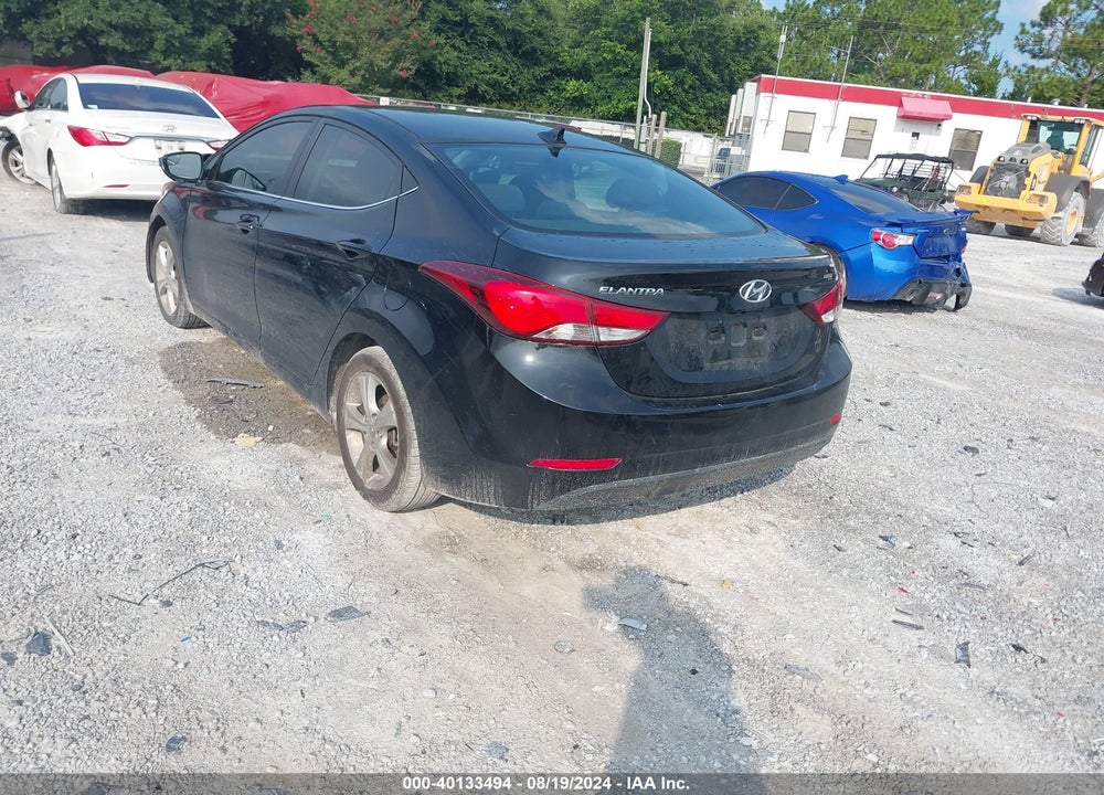 2016 HYUNDAI ELANTRA VIN: KMHDH4AE9GU484650