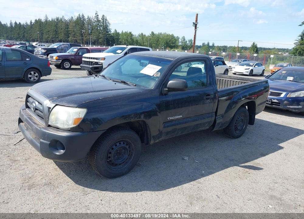 2007 TOYOTA TACOMA VIN: 5TENX22N07Z363124