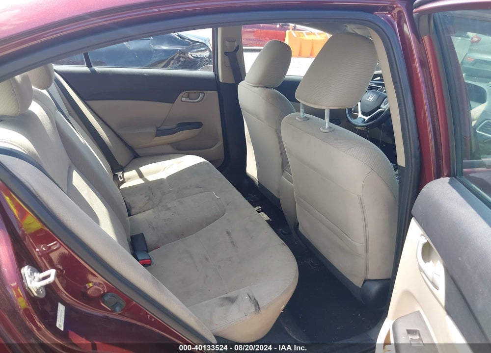 2013 HONDA CIVIC LX VIN: 19XFB2F59DE033188