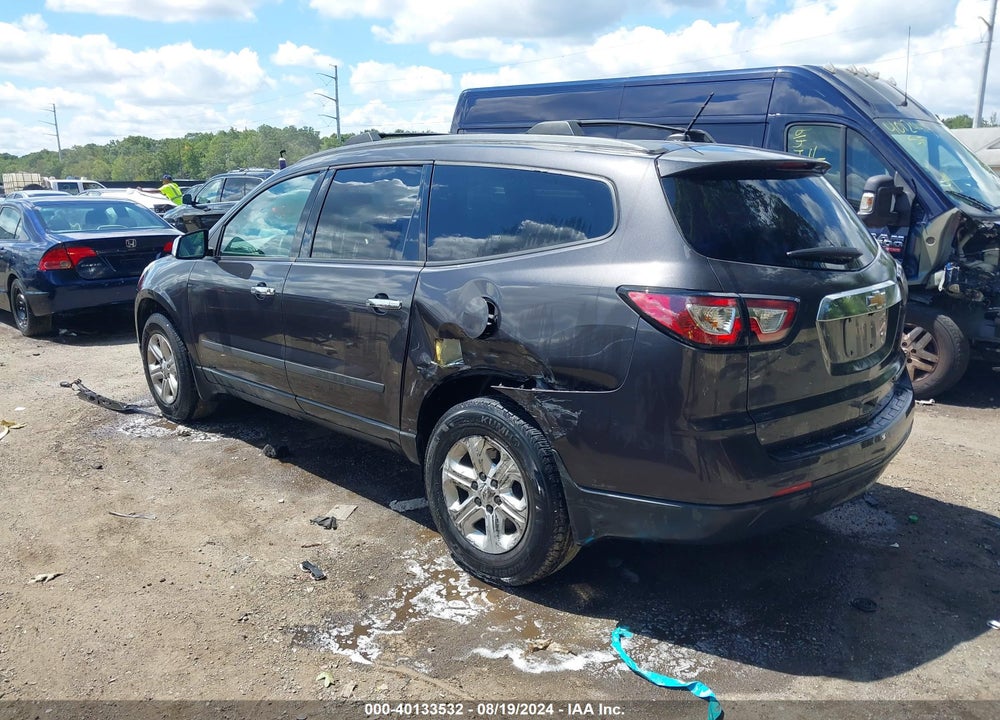 2015 CHEVROLET TRAVERSE LS VIN: 1GNKRFED8FJ233616