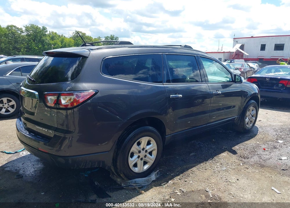 2015 CHEVROLET TRAVERSE LS VIN: 1GNKRFED8FJ233616