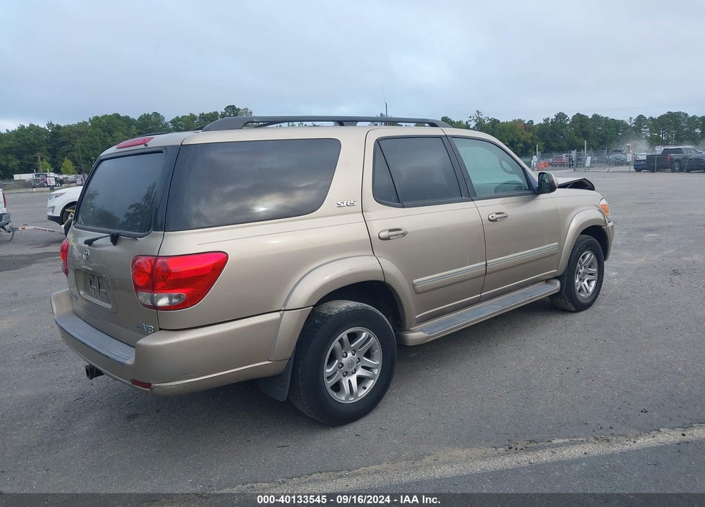 2007 TOYOTA SEQUOIA SR5 V8 VIN: 5TDZT34A97S290099