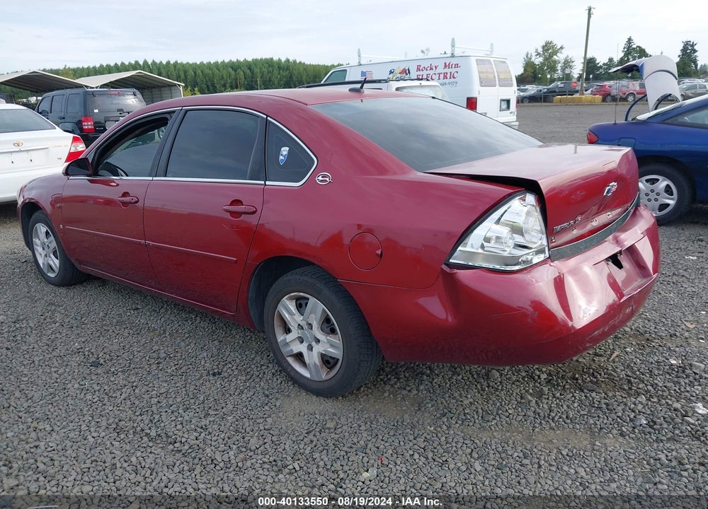 2006 CHEVROLET IMPALA LS VIN: 2G1WB58K869142997