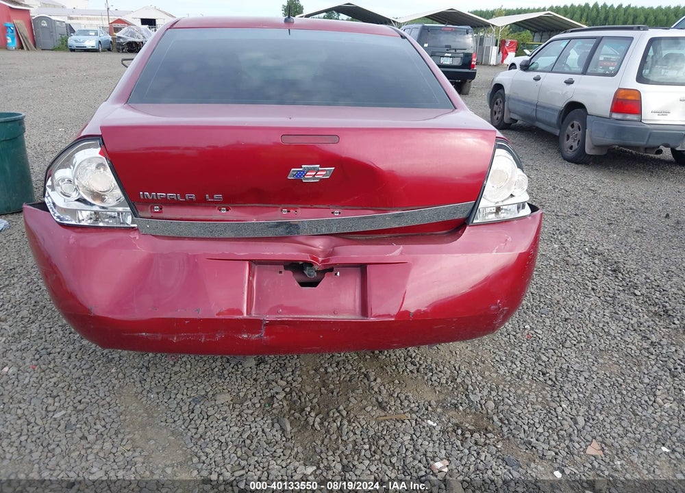 2006 CHEVROLET IMPALA LS VIN: 2G1WB58K869142997