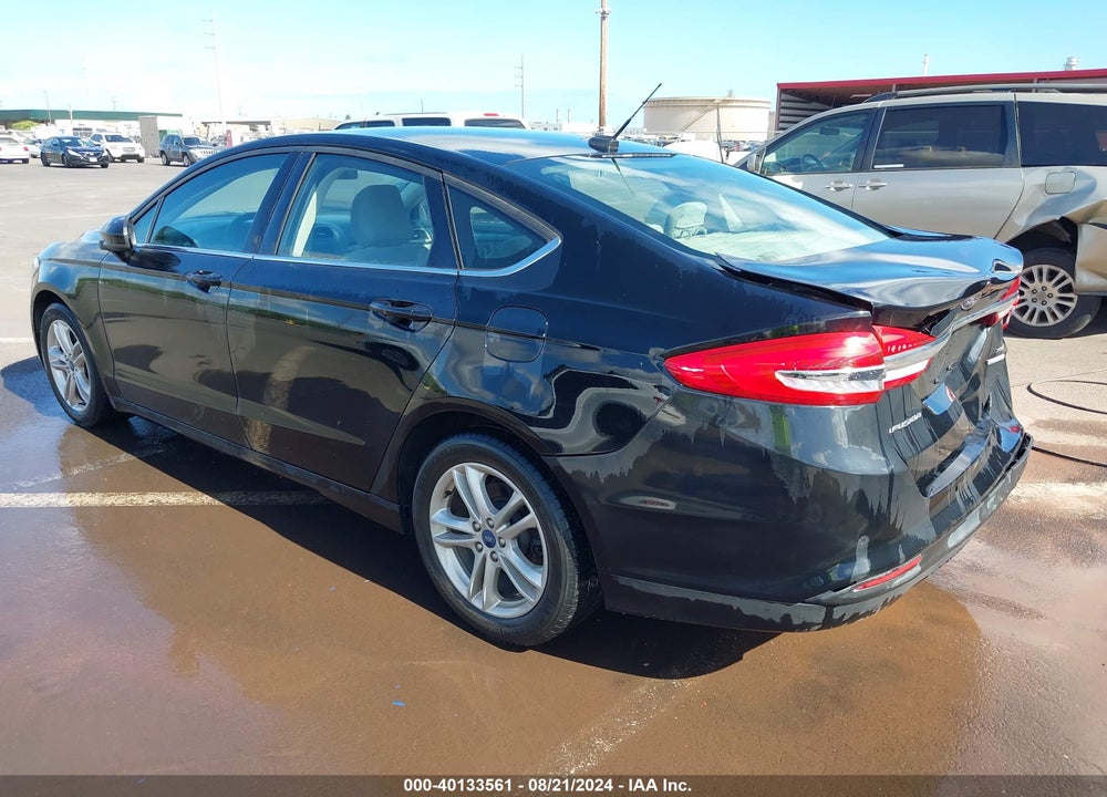 2018 FORD FUSION VIN: 3FA6P0HD8JR205134