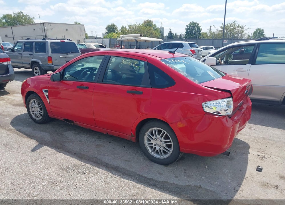 2008 FORD FOCUS SE/SES VIN: 1FAHP35N98W266894