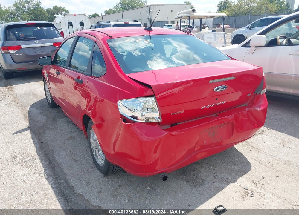 2008 FORD FOCUS SE/SES VIN: 1FAHP35N98W266894