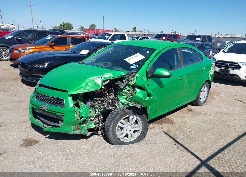 2016 CHEVROLET SONIC LT AUTO VIN: 1G1JC5SH8G4161672