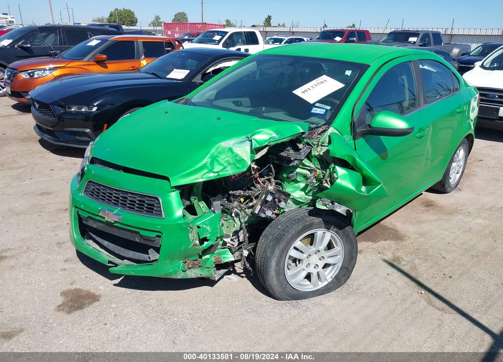 2016 CHEVROLET SONIC LT AUTO VIN: 1G1JC5SH8G4161672