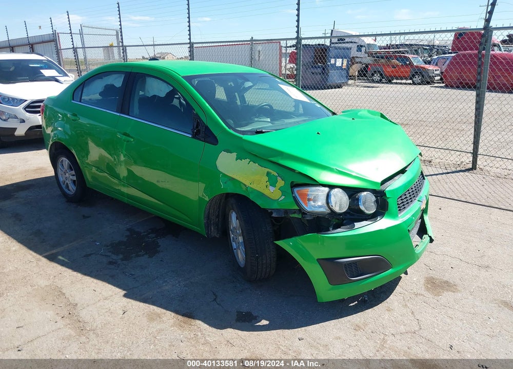 2016 CHEVROLET SONIC LT AUTO VIN: 1G1JC5SH8G4161672